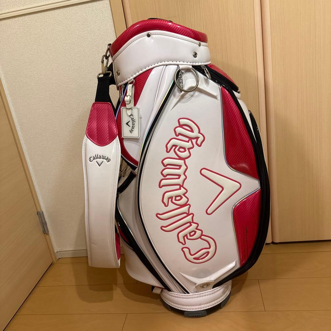 Callaway キャディバッグ ホワイト/ピンク
