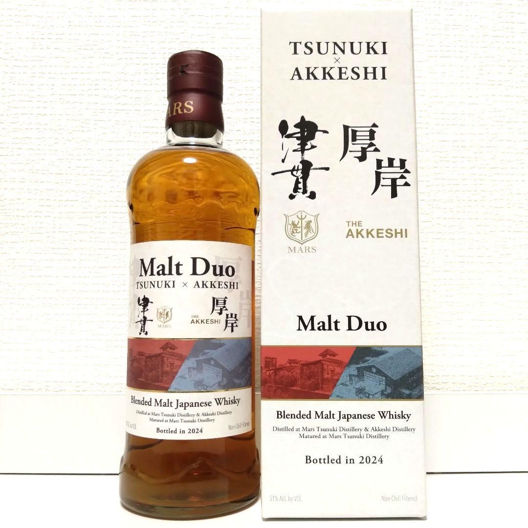 ウイスキー MARS Malt Duo TSUNUKI x AKKESHI 2024