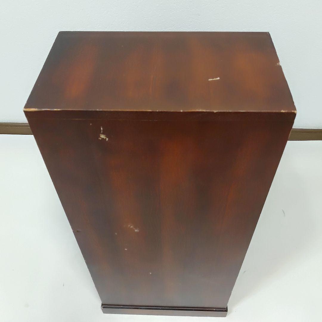 レトロ調 階段タンス 和風 民芸家具 小物収納　左下り