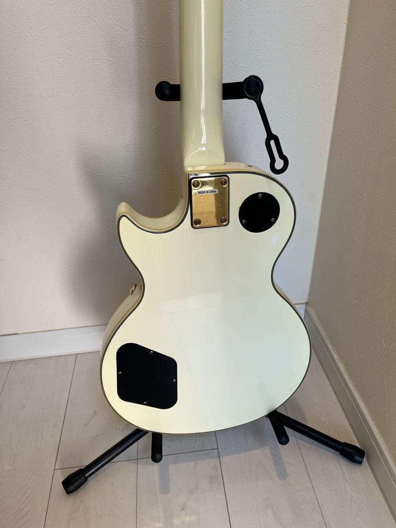 BUSKER'S バスカーズ レスポール カスタム BLC 白