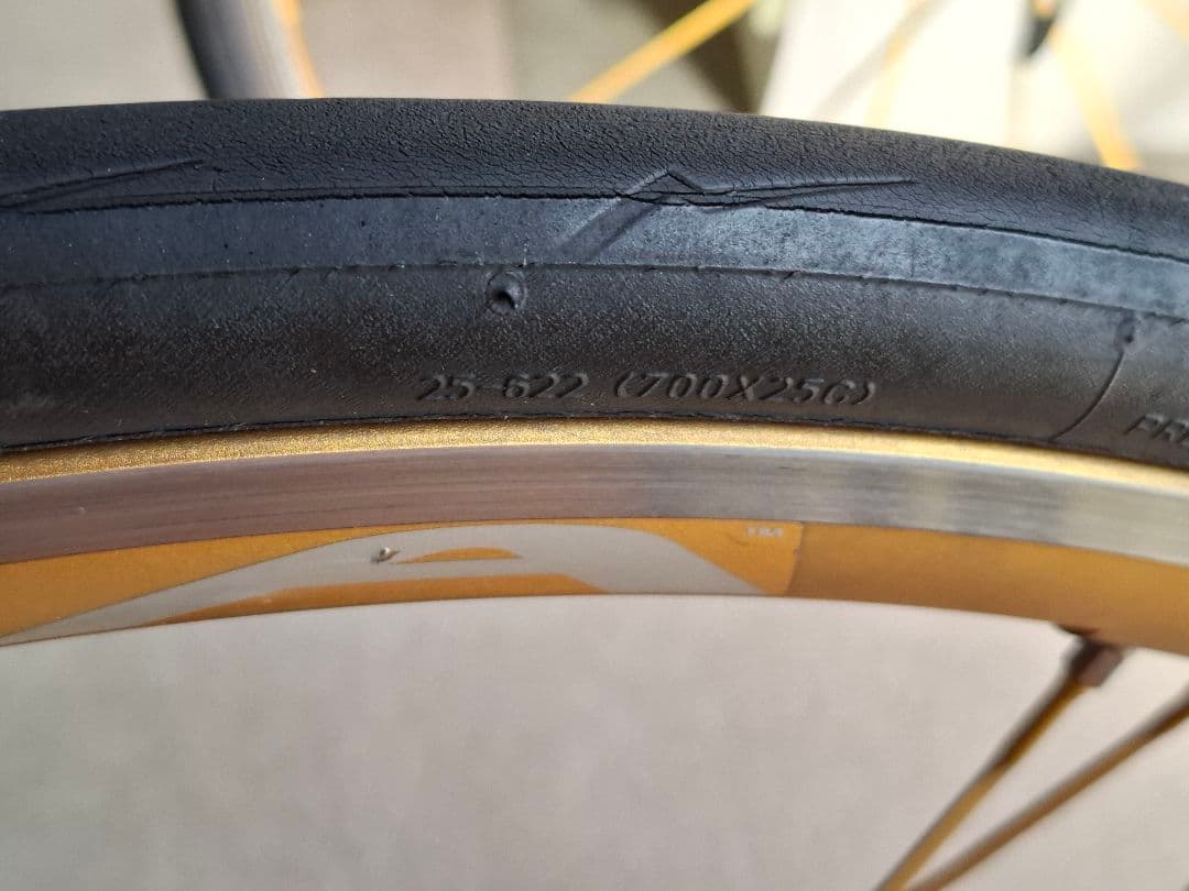 Campagnolo Shamal Gold ホイール前後セット 稀少金シャマ