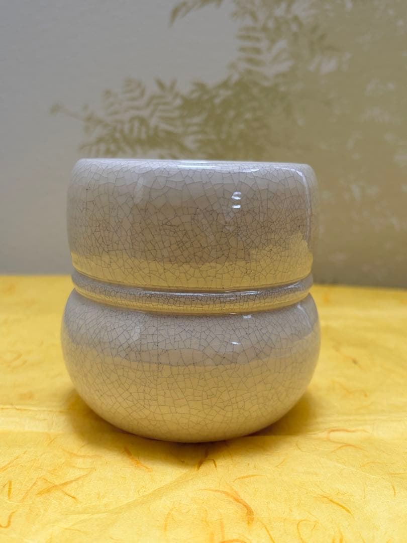 茶道具 瓢形火入 桂窯 香炉釉 檜垣良多 造 共箱 陶歴栞付 京焼 未使用品