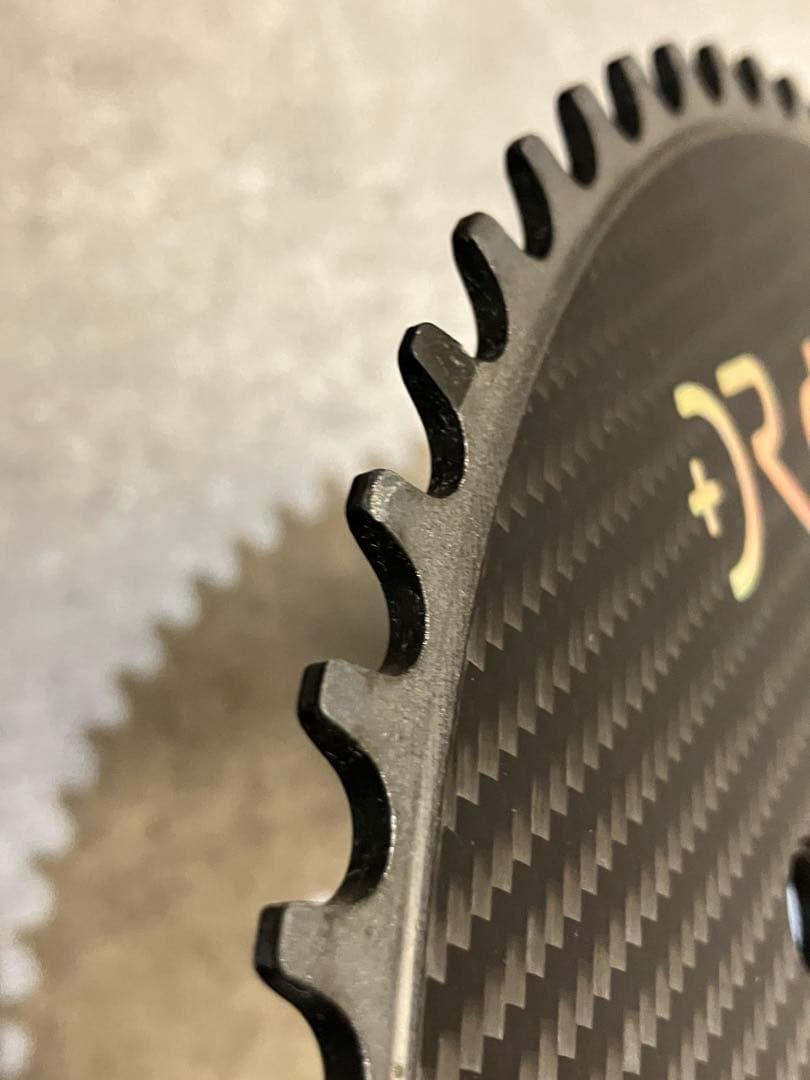 digirit トラック用　カーボンチェーンリング　65t BCD144