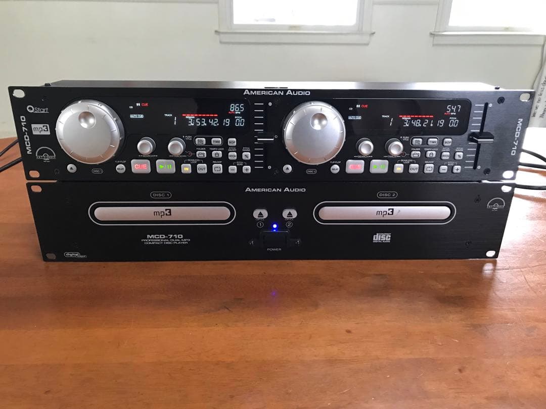 値下げ　American Audio MCD-710 MP3対応 DJ機材