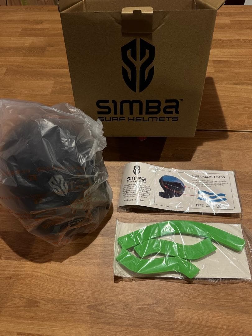 サーフィン・ボディボード Simba surf kite helmet Black - Size S