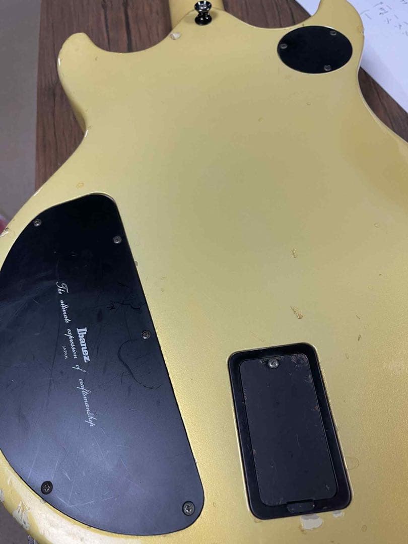 Ibanez AR 550 パールホワイト　フレット交換済み