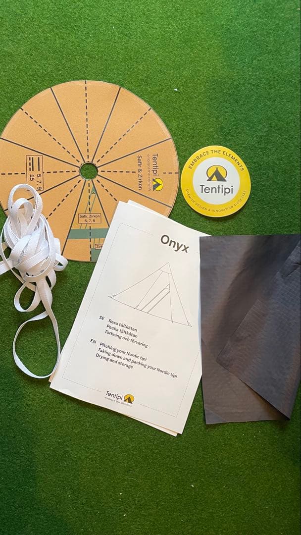 テンティピ オニキス9Light 【クリーニング、撥水施工済】