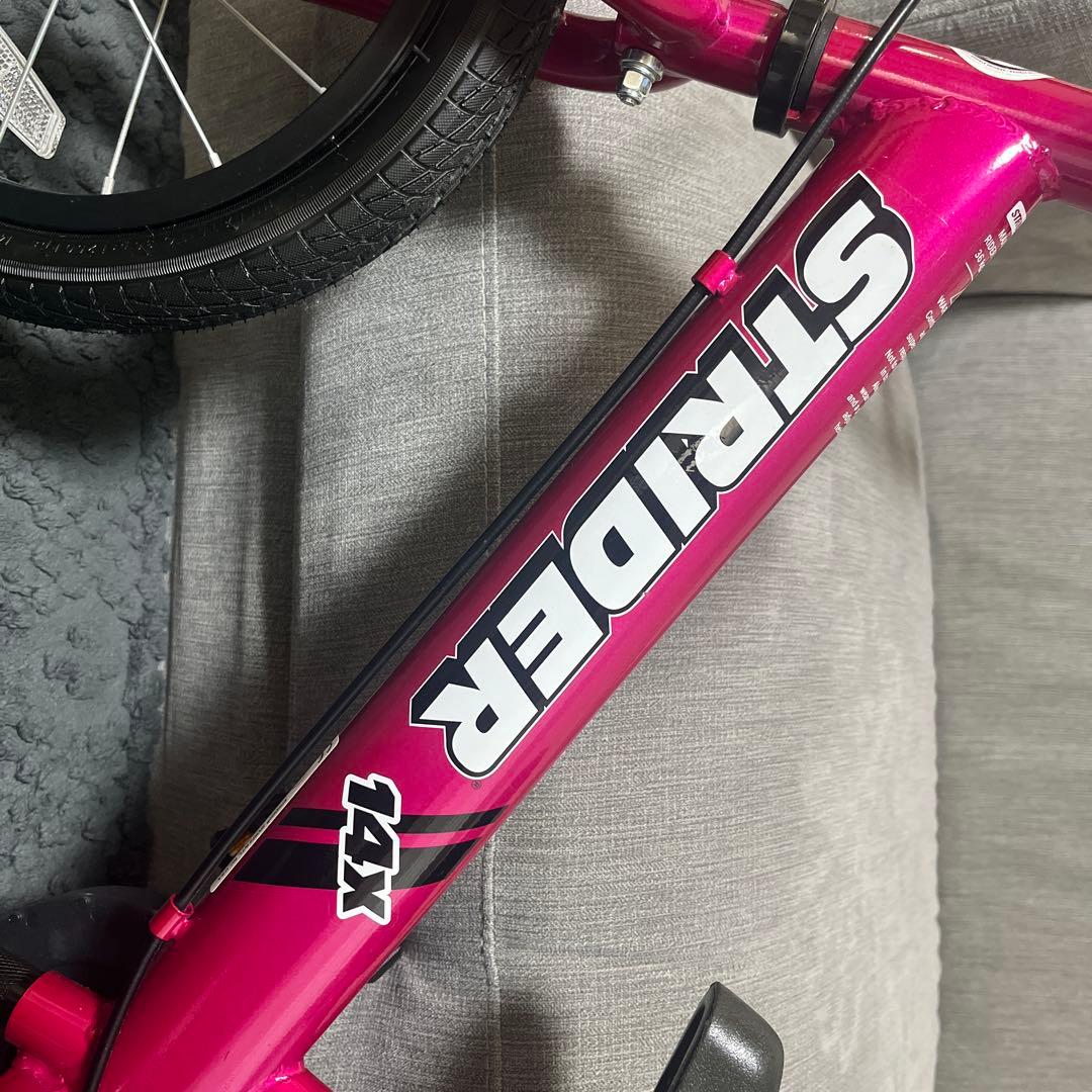 STRIDER 14X 幼児用自転車 ピンク 14インチ