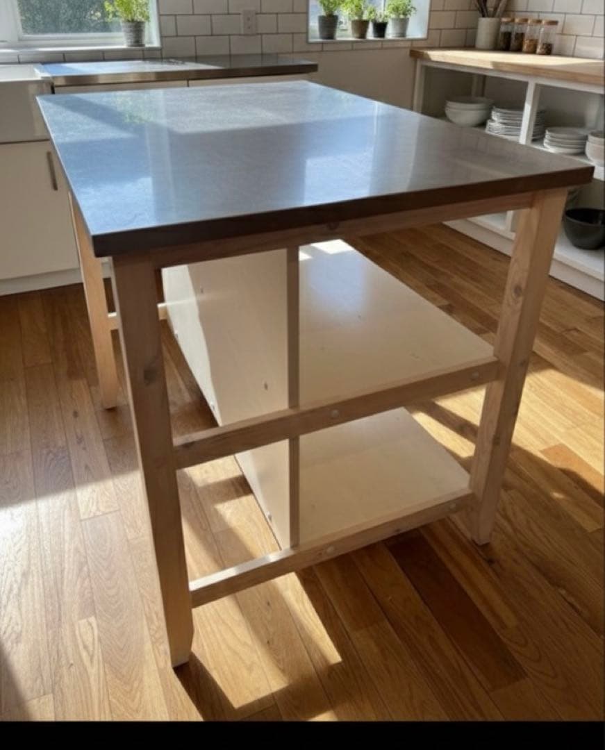 n@mi/ワークテーブル ニトリ 作業台 シナモ NITORI カウンター