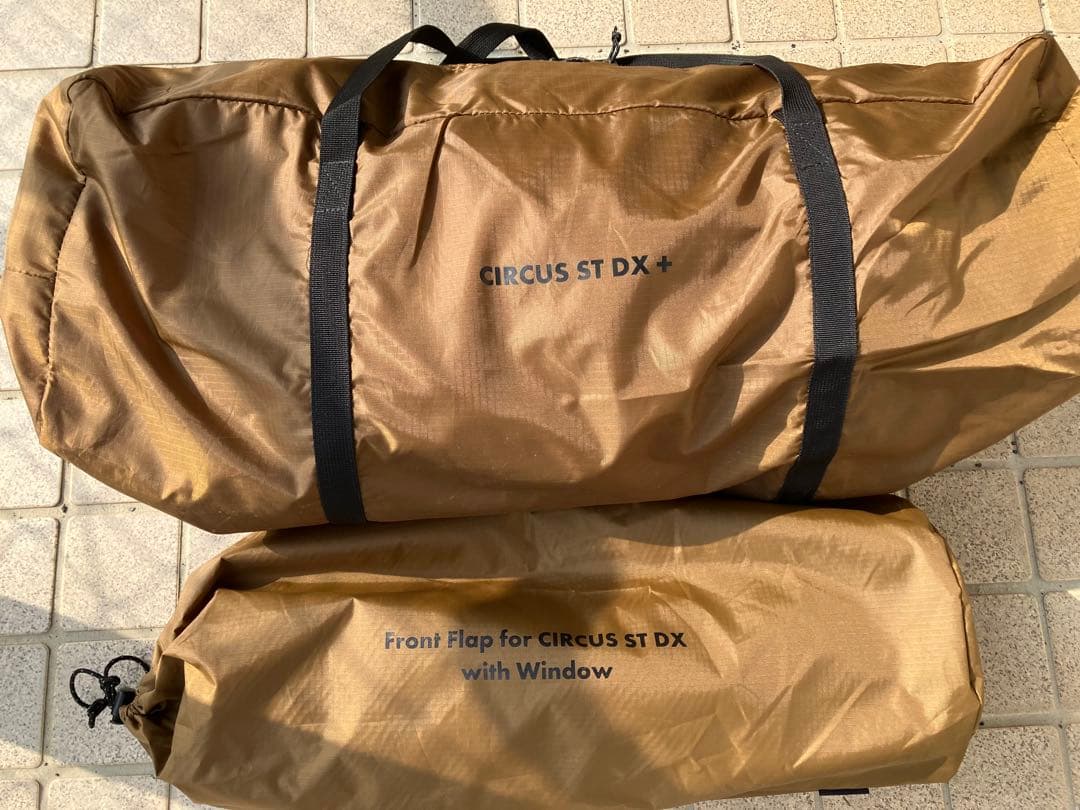 CIRCUS ST DX+ テントと窓付きフロントフラップセット