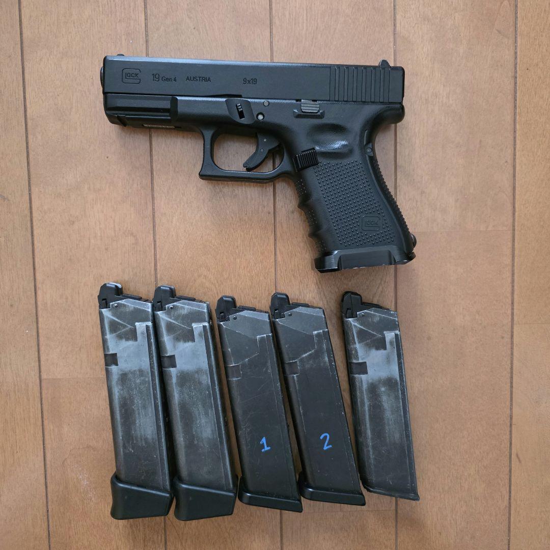 東京マルイ グロック19 Gen4 +予備マグ5本