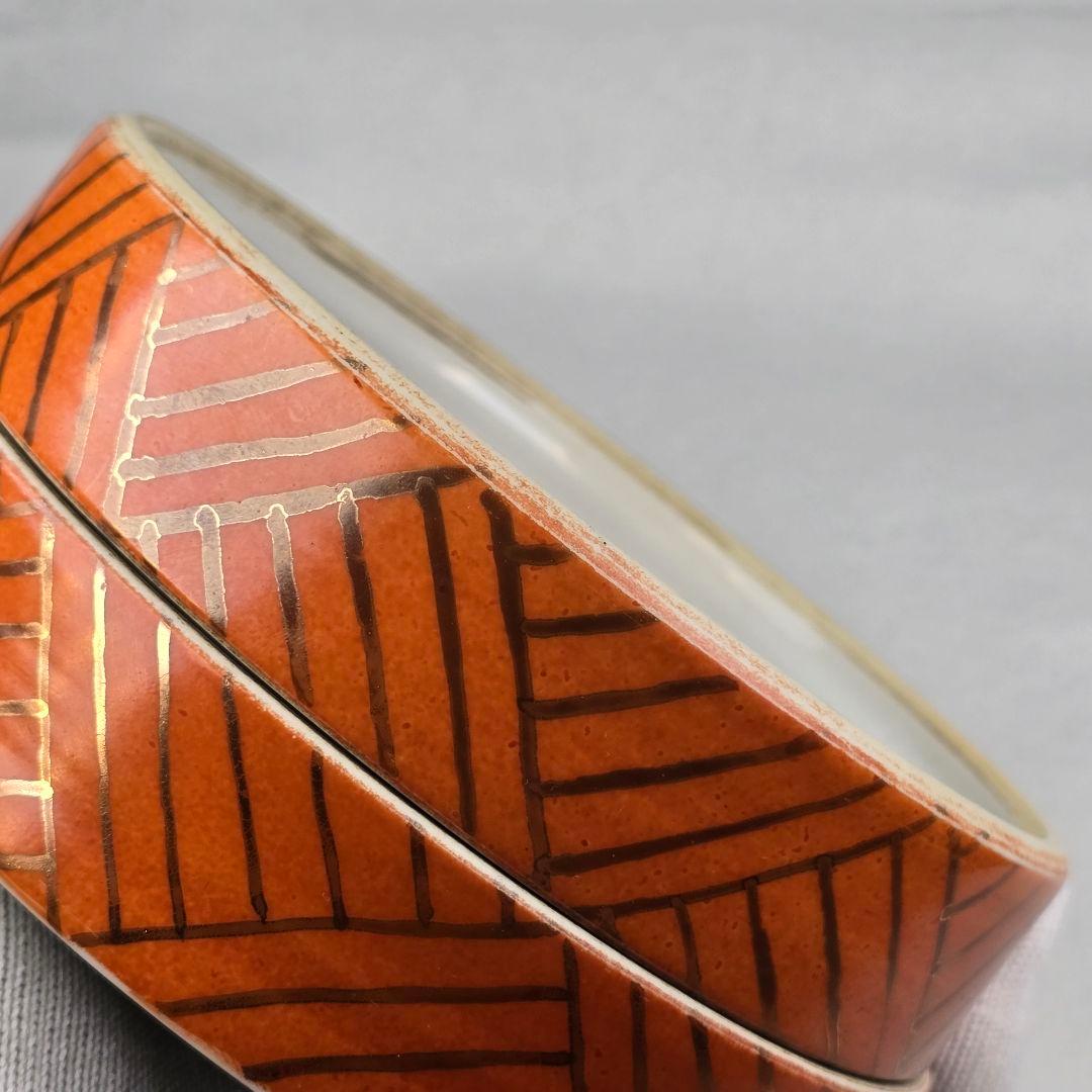 貴重 中国古美術 古磁 粉彩 手絵 描金 慈母教子図 手捧合 大香合 在銘