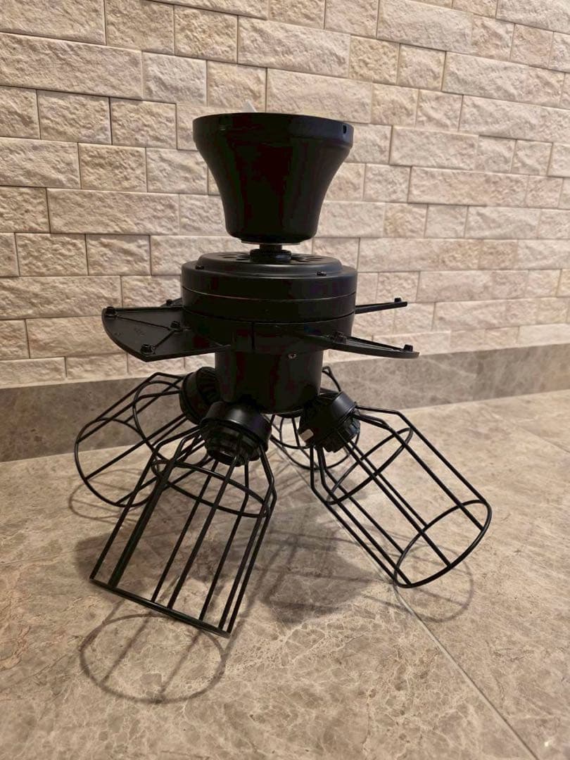 【美品】JAVALO ELF / シーリングファンライト JE-CF001V