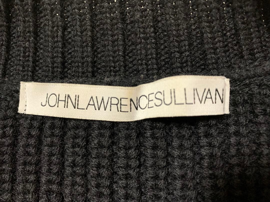 ジョン ローレン スサリバン 21aw ニット セーター ブラック S