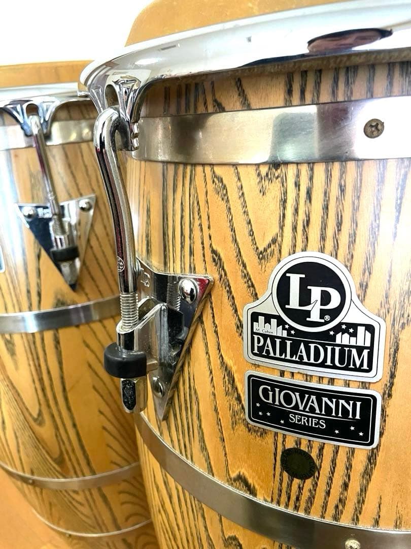 【送料込】LP PALLADIUM コンガ 2台セット ソフトケース付