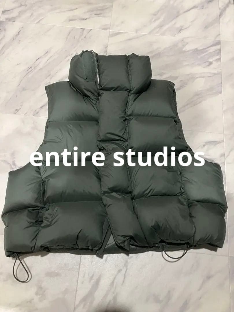 entire studios エンタイアスタジオ　ダウンベスト L