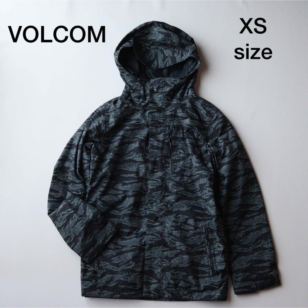 5438【美品】VOLCOM　ジャケット メンズ　ゴアテックス 迷彩柄
