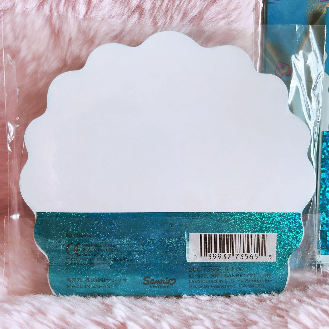 希少レア　ハローキティ　海外限定　メモ　ピーコック　2001年製 サンリオ