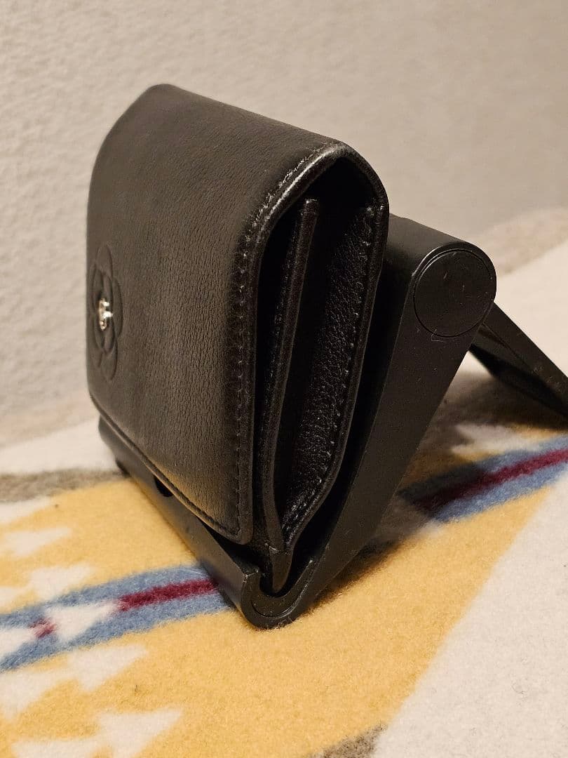 CHANEL バタフライカメリア 名刺入れ