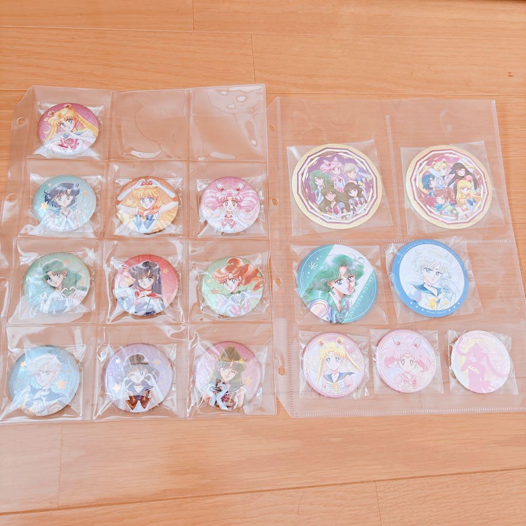 美少女戦士セーラームーン！オーロララメ缶バッジ他