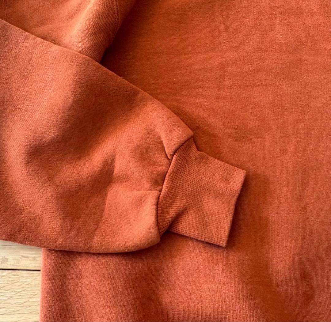 RUSSELL レアカラー 90s ラッセル スウェット ブリック L オレンジ