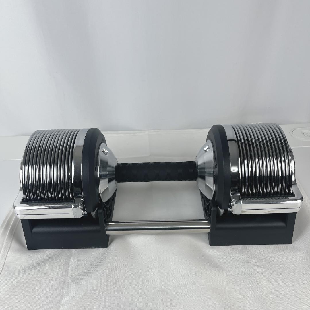 ②ライシン ヘリックスミラー ダンベル 32kg 可変式 1kg刻み