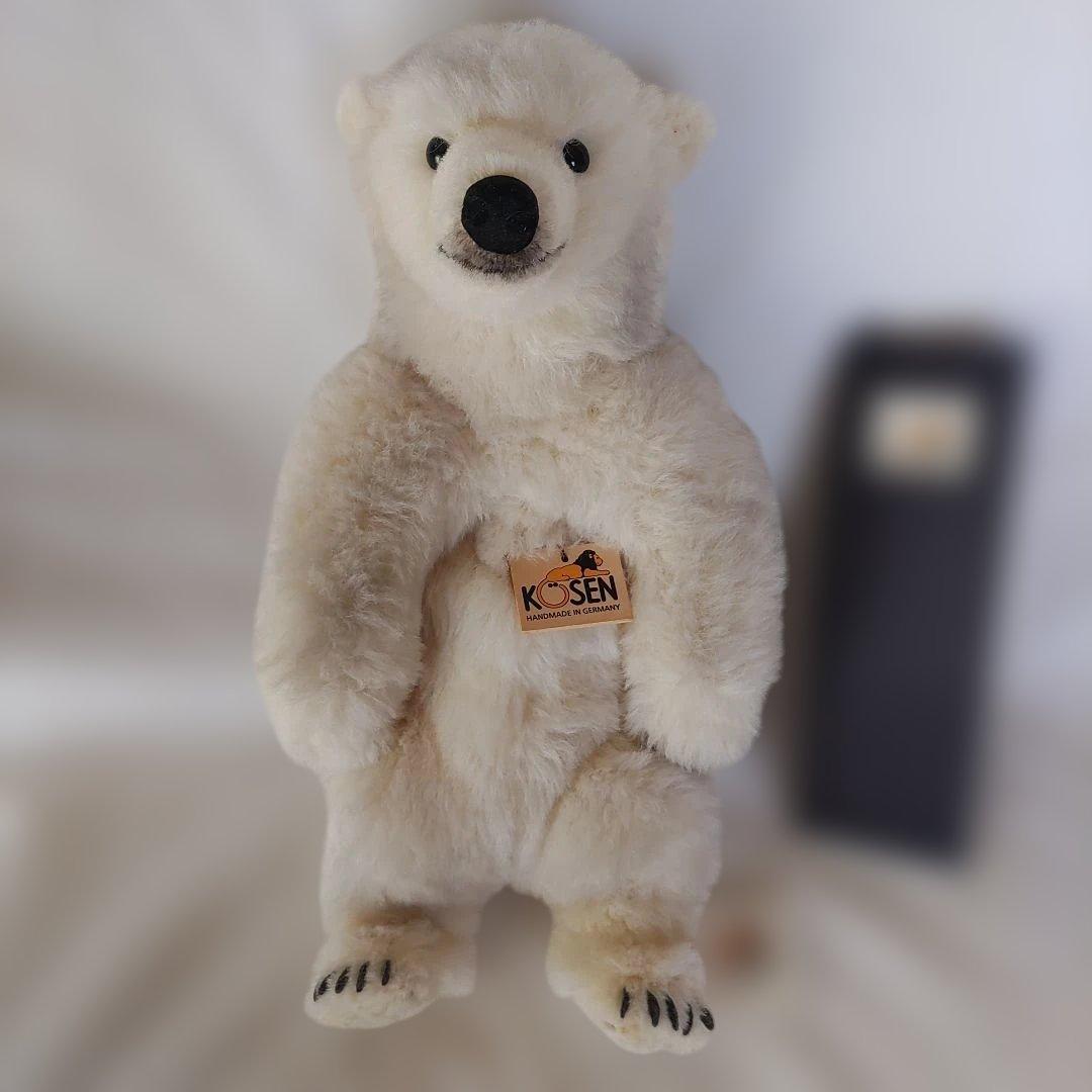 KOSEN 泥んこグマ　シュムーデル 　北極クマぬいぐるみ　限定500