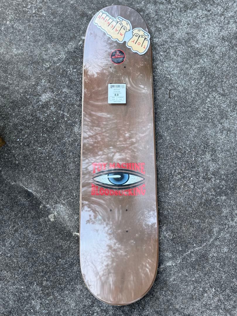 TOY MACHINE スケボーデッキ 8.0 MOBデッキテープ付き