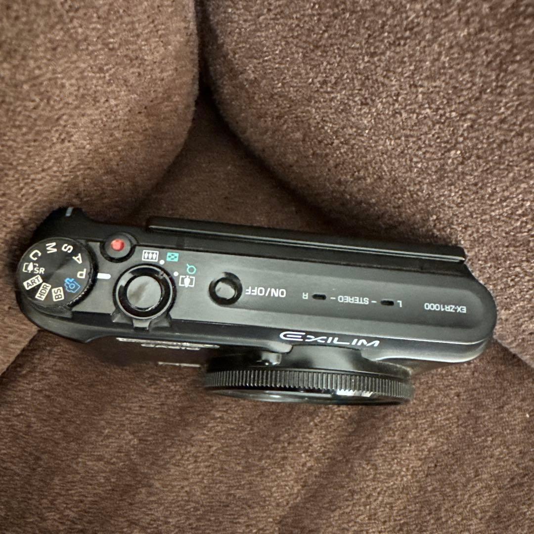 【中古訳アリ】デジカメ　CASIO EXILIM EX-ZR1000 BK
