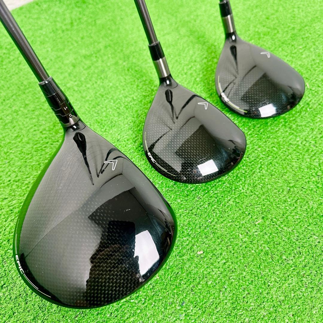 2021年☆キャロウェイ エピック スピード メンズゴルフクラブ 完璧フルセット