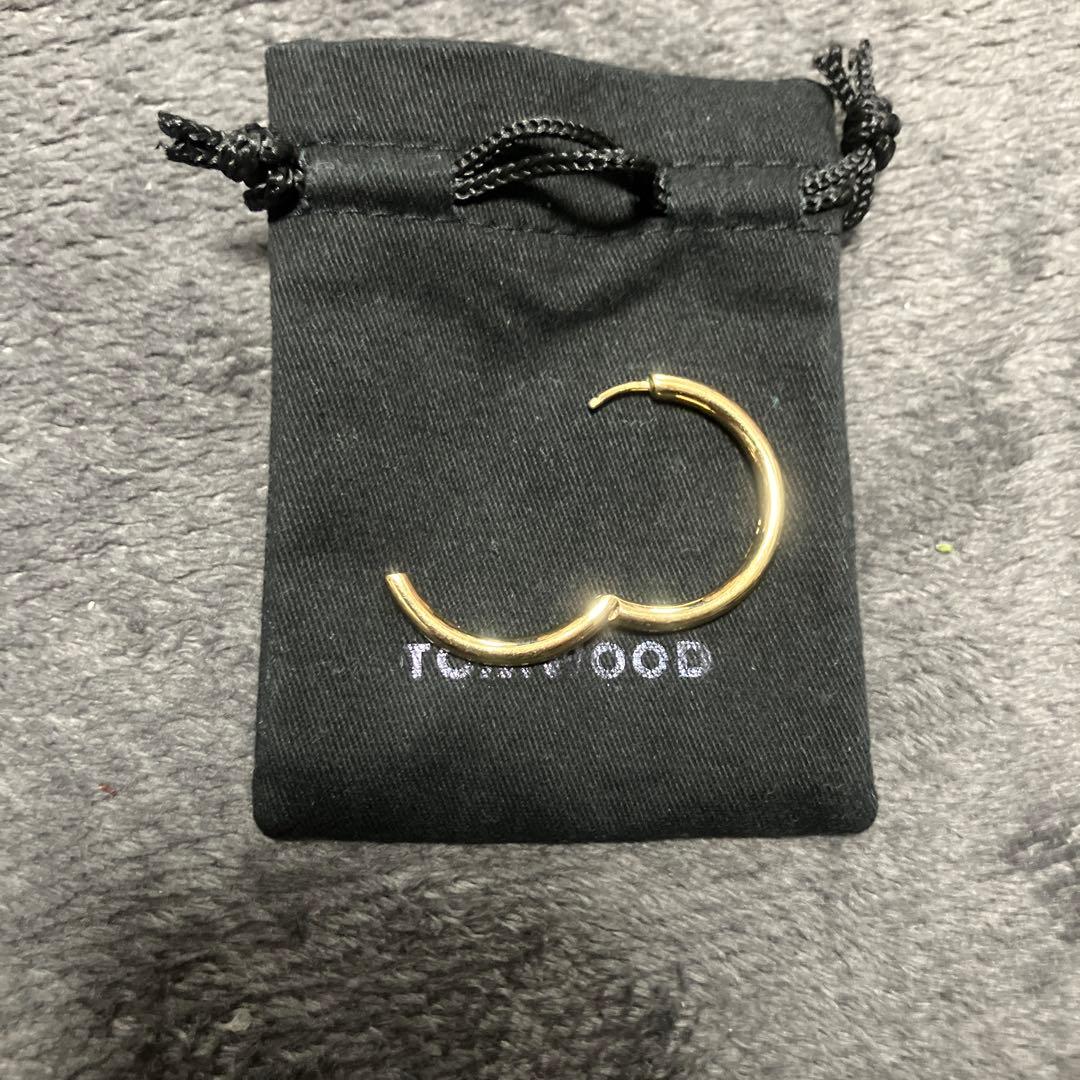 トムウッド　classic hoop large gold ピアス　金