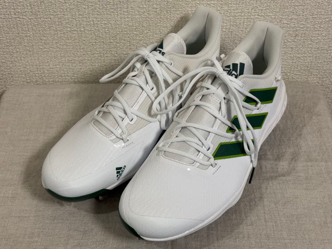 【日本未発売】adidas 海外モデル スパイク グリーン 28.5cm ⑧