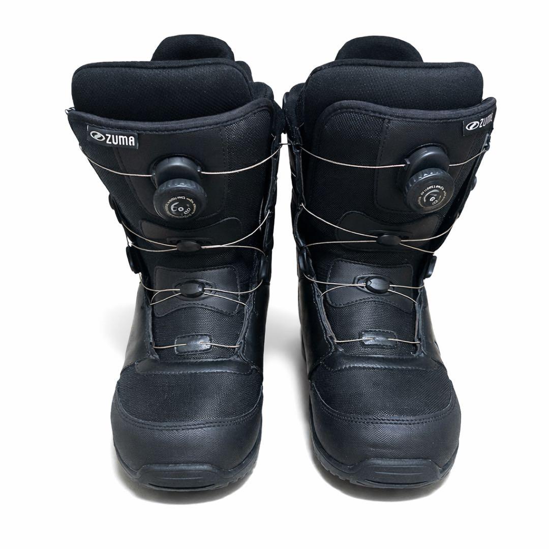 美品　ZUMA スノーボードブーツ 24cm レディース BOA 黒