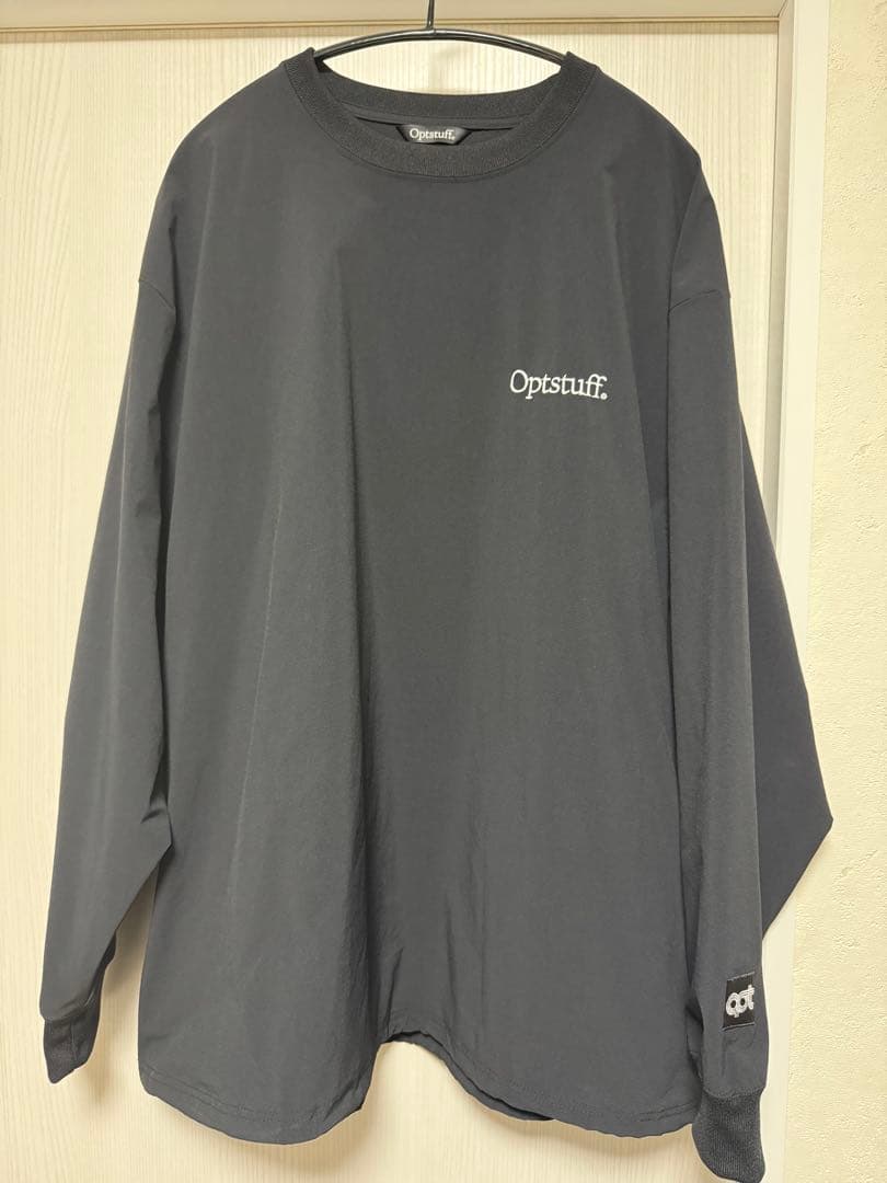 トップス Optstuff Drawstring Nylon Long-Sleeve T