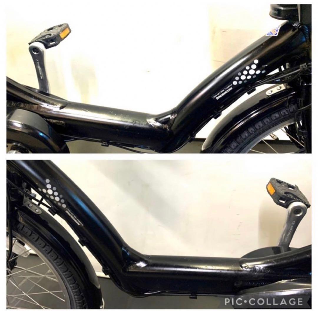 1年保証 新品部品多数　ブリヂストン　20インチ　子供乗せ　電動アシスト自転車