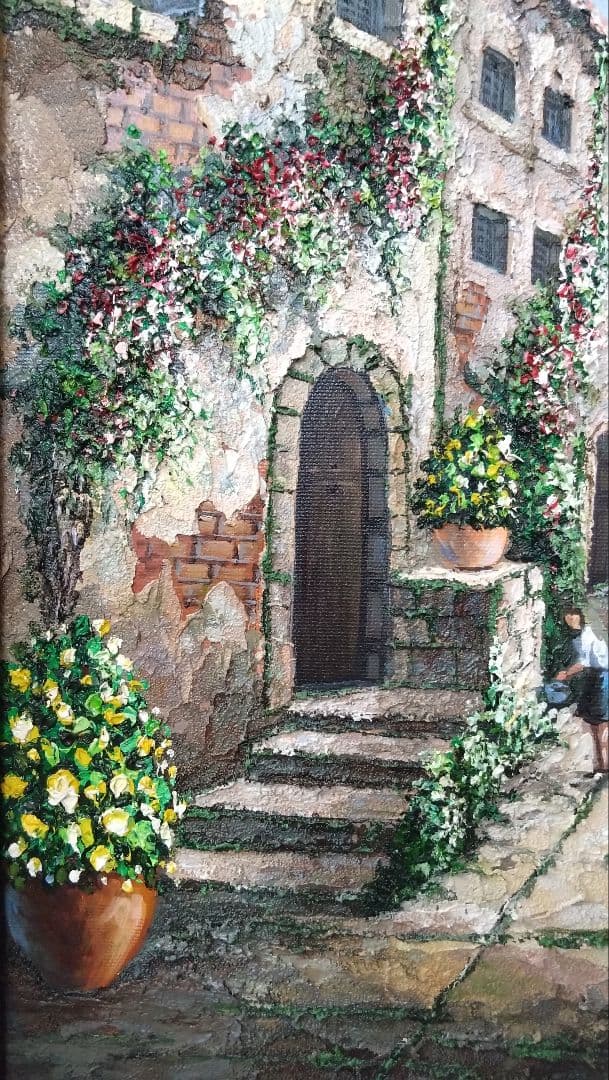 人見友紀　伝説の逃亡画家　油彩画　油絵　風景画