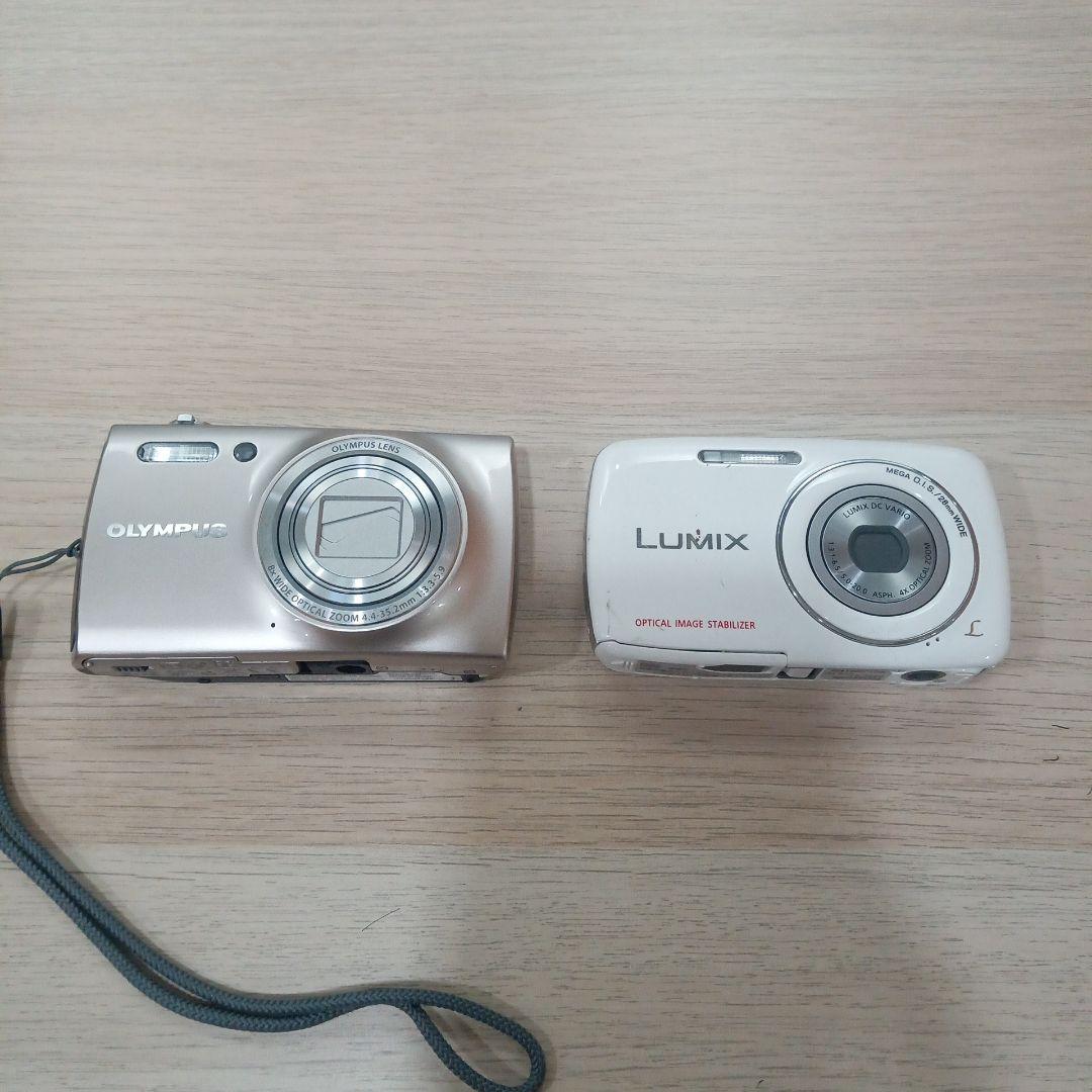 亘*様 OLYMPUS & LUMIX デジタルカメラ 2台セットジャンク