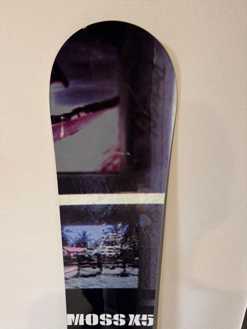 国産　MOSS X5 スノーボード　154センチ