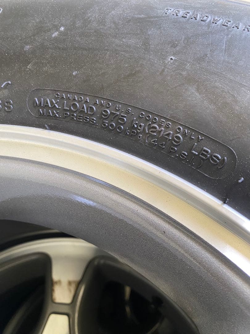 G*g様 17インチ シルバー 5スポークホイールセット