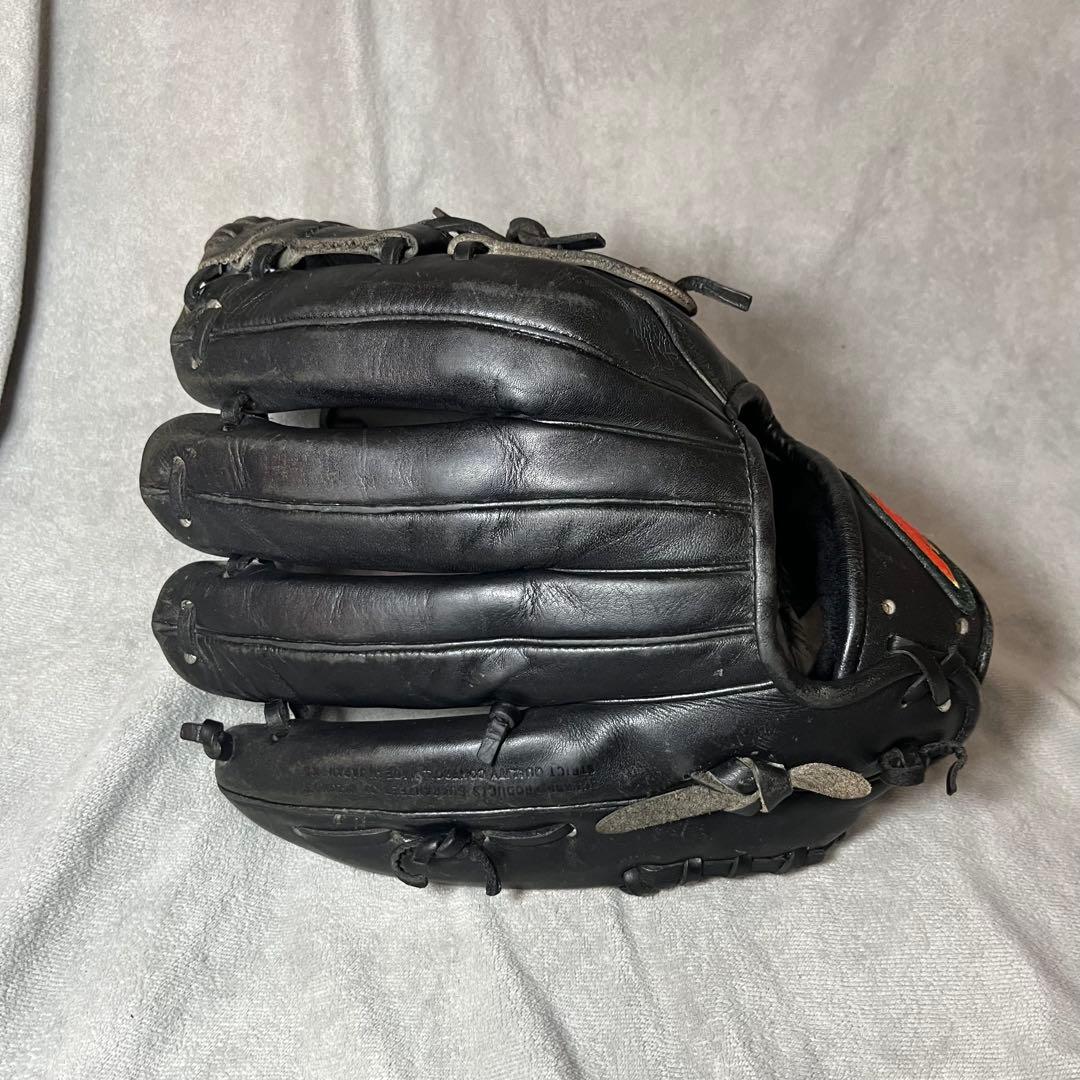 Mizuno ビューリーグ　硬式内野手用グラブ　赤ビュー　Mマーク