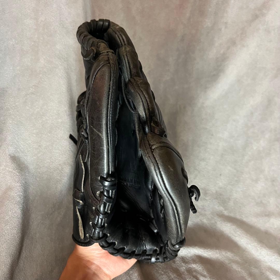 Mizuno ビューリーグ　硬式内野手用グラブ　赤ビュー　Mマーク