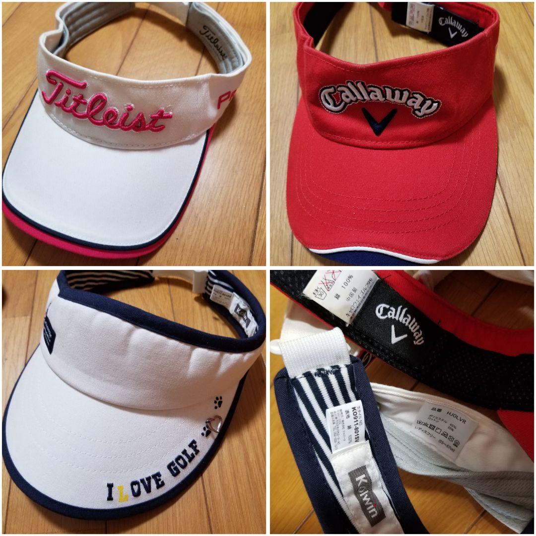 破格値！ゴルフウェア16点セットまとめ売り　Mサイズ　バイザー