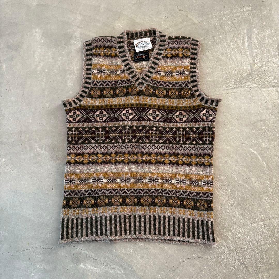 ［専用］Jamieson's beams別注 Sサイズ Vネック ベスト