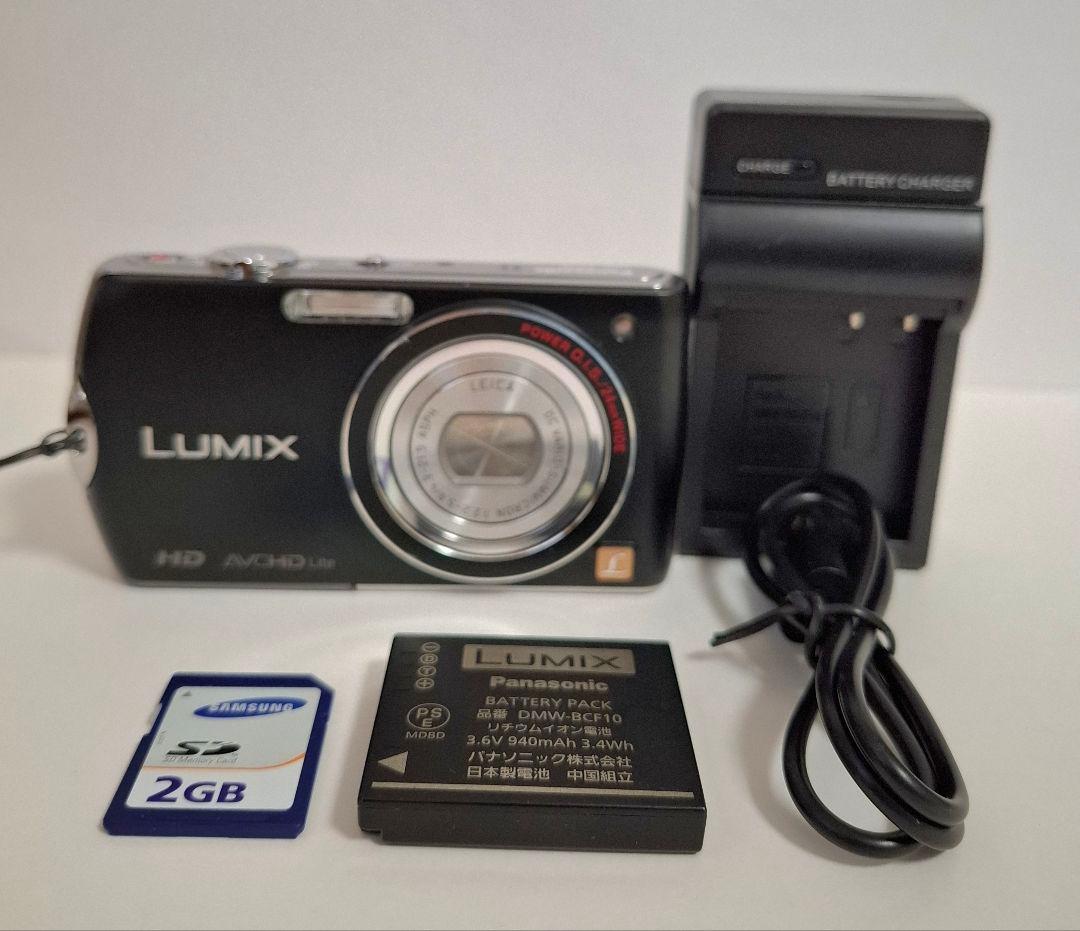 [美品] パナソニックPanasonic LUMIX DMC-FX70 コンデジ