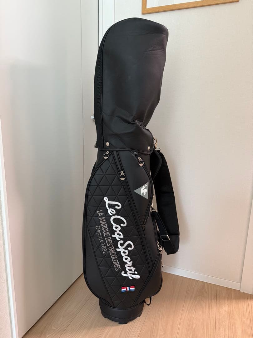 Le Coq Sportif ゴルフバッグ ブラック レディース