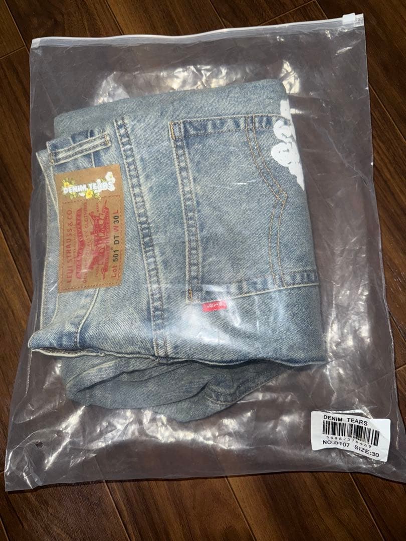 デニムティアーズ × リーバイス 501 デニム W30