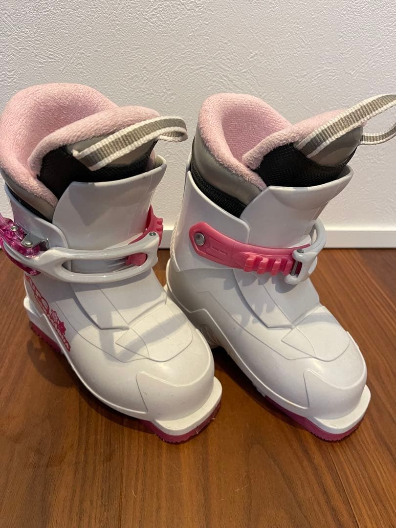 Pure Conscious 子供用スキー板80cm ブーツ16cm ストック