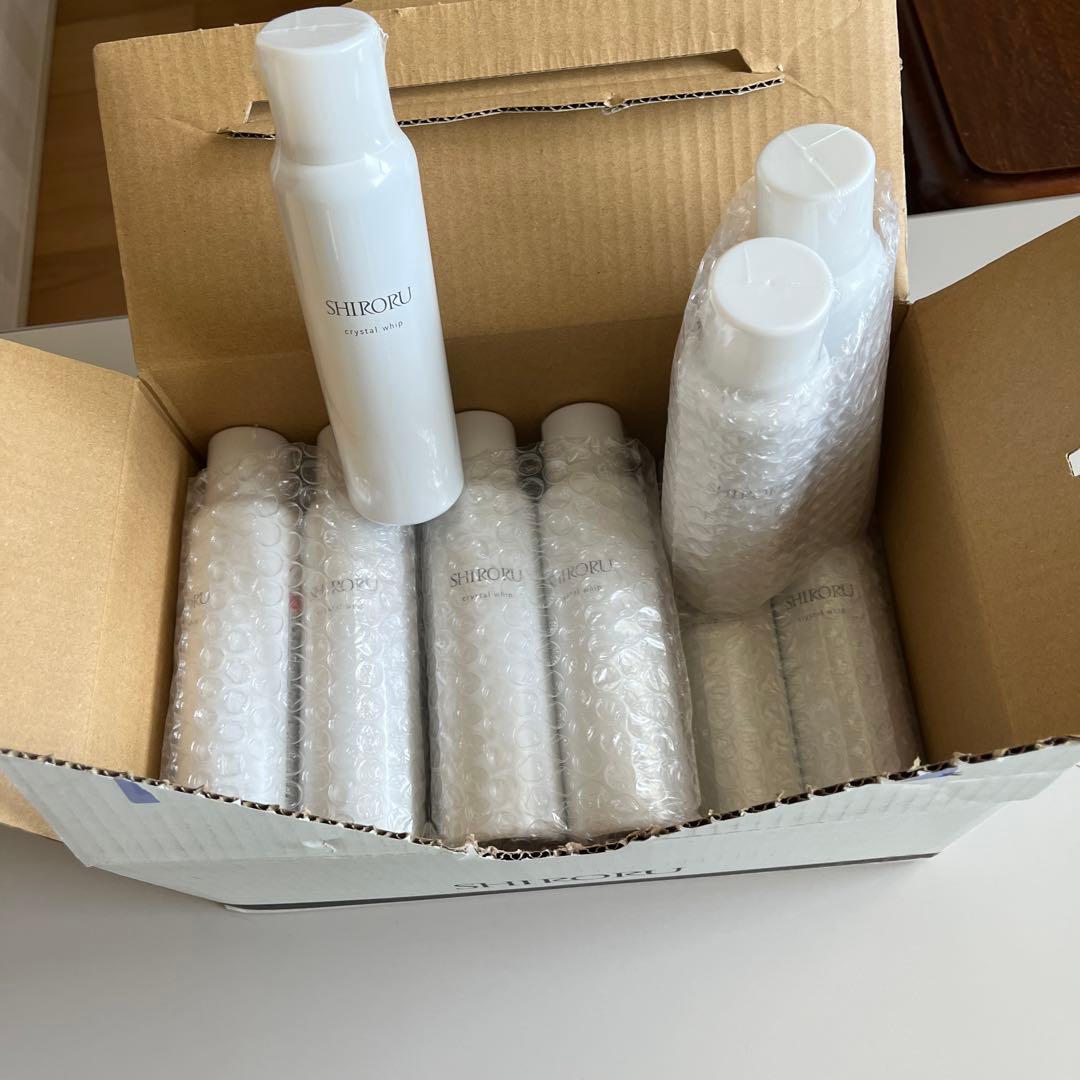SIRORUクリスタルホイップ洗顔料 12本セット