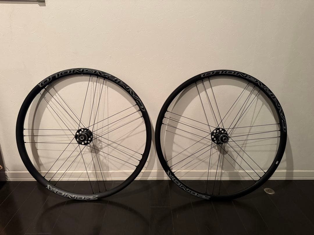 超美品 カンパニョーロ ZONDA DB ディスク ホイール 前後セット