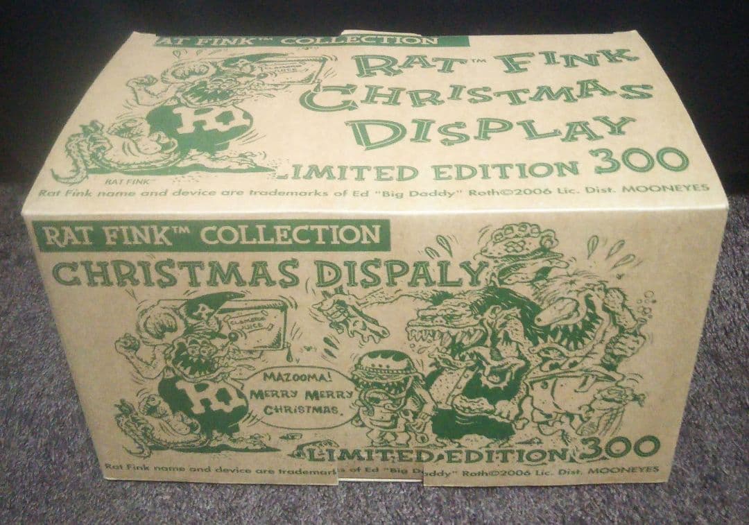 【廃盤品 希少】Rat Fink クリスマス リミテッドエディション 300